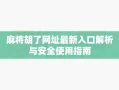 麻将胡了网址最新入口解析与安全使用指南
